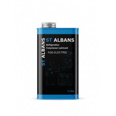 Масло компрессорное для кондиционерных установок POE ELECTRIC 1л ST ALBANS Масло компрессорное для кондиционерных установок POE ELECTRIC 1л ST ALBANS