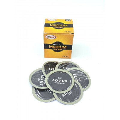 Заплата для камер арт. 705 диам. 58 мм (упак. 30 шт.) LOTUS Заплата для камер арт. 705 диам. 58 мм (упак. 30 шт.) LOTUS