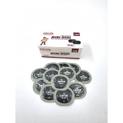 Заплата для камер овальная арт. 709 размер 31х 40 мм (упак.50 шт) LOTUS Заплата для камер овальная арт. 709 размер 31х 40 мм (упак.50 шт) LOTUS