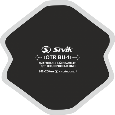 Пластырь диагональный Sivik OTR BU-1 Пластырь диагональный Sivik OTR BU-1