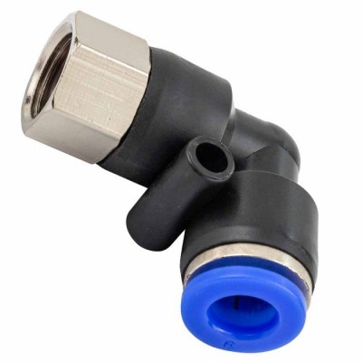 Фитинг угловой для пластиковых трубок 6 мм-внутренняя резьба 1/8'' Forsage Фитинг угловой для пластиковых трубок 6 мм-внутренняя резьба 1/8'' Forsage