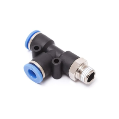 Фитинг Т-образный для пластиковых трубок 6 мм-наружная резьба 1/8'' RockForce Фитинг Т-образный для пластиковых трубок 6 мм-наружная резьба 1/8'' RockForce