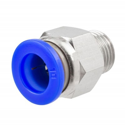 Фитинг для пластиковых трубок 10 мм-наружная резьба 1/4'' Forsage Фитинг для пластиковых трубок 10 мм-наружная резьба 1/4'' Forsage