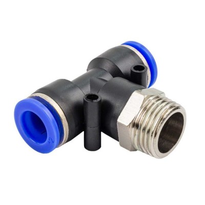 Фитинг Т-образный для пластиковых трубок 12 мм-наружная резьба 1/2'' Forsage Фитинг Т-образный для пластиковых трубок 12 мм-наружная резьба 1/2'' Forsage