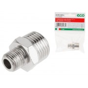 Переходник, наруж. резьба 1/4"-1/2" ECO 