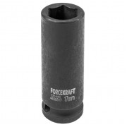 Головка ударная глубокая 17 мм 1/2" 6-гр. ForceKraft 
