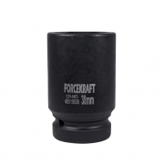 Головка ударная глубокая 38 мм 1" 6-гр.  ForceKraft 