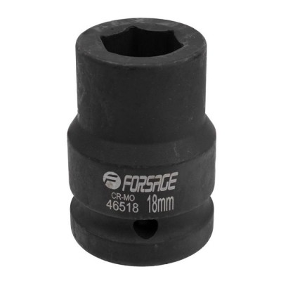 Головка ударная 18мм 3/4" 6-гр. Forsage Головка ударная 18мм 3/4" 6-гр. Forsage