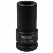 Головка ударная глубокая 19 мм 3/4" 6-гр. ForceKraft