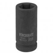 Головка ударная глубокая 24 мм 3/4" 6-гр. ForceKraft