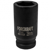 Головка ударная глубокая 28 мм 3/4" 6-гр. ForceKraft
