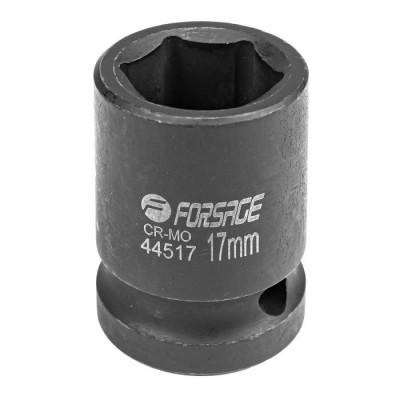 Головка ударная 17мм 1/2" 6-гр. Forsage Головка ударная 17мм 1/2" 6-гр. Forsage