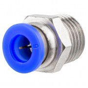 Фитинг для пластиковых трубок 6 мм-наружная резьба 3/8'' Forsage