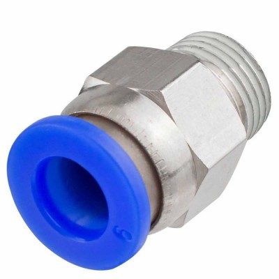 Фитинг для пластиковых трубок 6 мм-наружная резьба 1/8'' Forsage Фитинг для пластиковых трубок 6 мм-наружная резьба 1/8'' Forsage