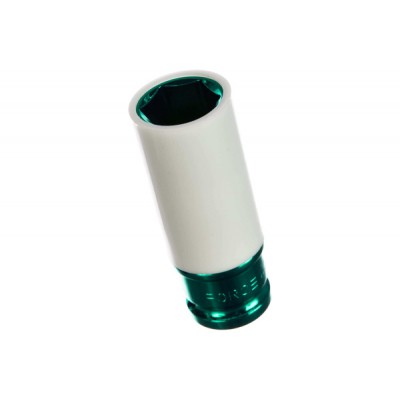 Головка ударная глубокая для литых дисков с защитным кожухом 22мм 1/2" 6-гр. 85мм Force Головка ударная глубокая для литых дисков с защитным кожухом 22мм 1/2" 6-гр. 85мм Force