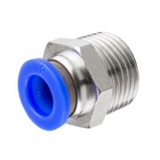Фитинг для пластиковых трубок 8 мм-наружная резьба 3/8'' Forsage