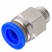 Фитинг для пластиковых трубок 8 мм-наружная резьба 1/8'' Forsage