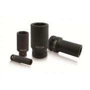 Головка ударная глубокая 27 мм 1/2" 6-гр. Toptul 