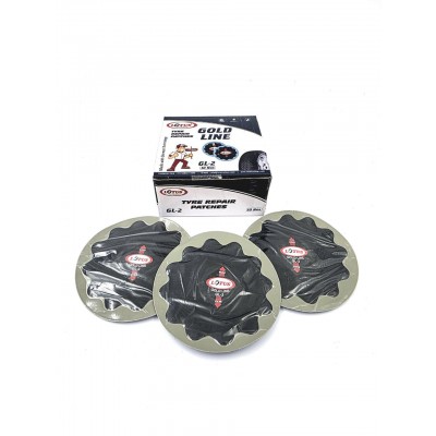 Пластырь диагональный круглый GL-2 диам.93 мм 2 слоя корда (упак. 10 шт) LOTUS Пластырь диагональный круглый GL-2 диам.93 мм 2 слоя корда (упак. 10 шт) LOTUS