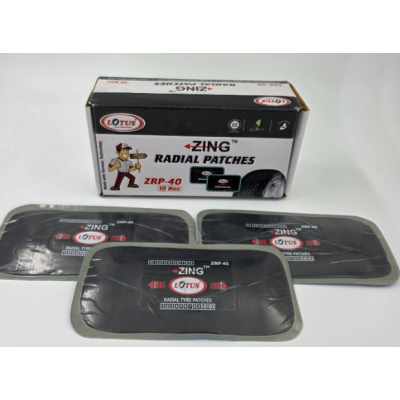 Пластырь радиальный ZRP-40 105х211 мм 3 слоя корда (упак. 10 шт) LOTUS Пластырь радиальный ZRP-40 105х211 мм 3 слоя корда (упак. 10 шт) LOTUS