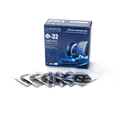 ЛАТКИ КРУГЛЫЕ Ф32, 100 ШТ. КОРОБКА Rossvik ЛАТКИ КРУГЛЫЕ Ф32, 100 ШТ. КОРОБКА Rossvik