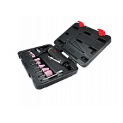 ПНЕВМАТИЧЕСКАЯ БОРМАШИНА (ШАРОШКА) 3 - 6 ММ, 20000 ОБ/МИН, С НАБОРОМ ПРИНАДЛЕЖНОСТЕЙ, 15 ПРЕДМЕТОВ MIGHTY SEVEN QA-0215A