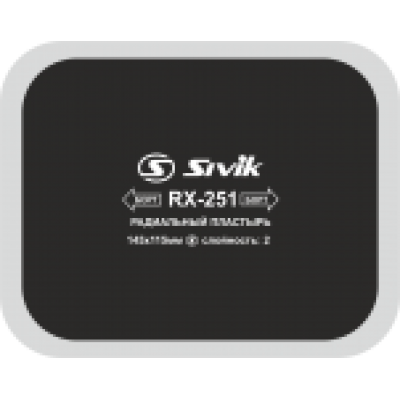 Радиальный пластырь Sivik RX-251 Радиальный пластырь Sivik RX-251