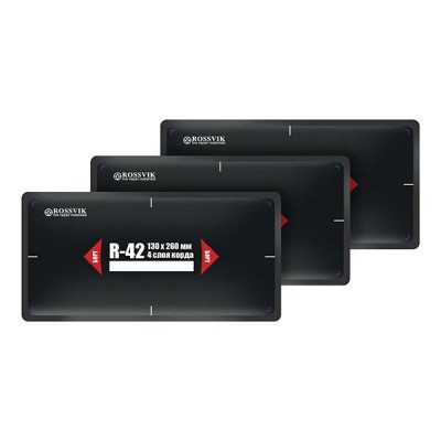 ПЛАСТЫРИ R-42 (ТЕРМО) 130Х260/4 СЛ., 10 ШТ. ПЛАСТЫРИ R-42 (ТЕРМО) 130Х260/4 СЛ., 10 ШТ.