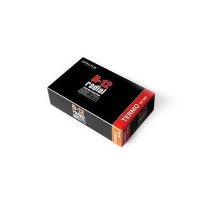 Пластырь радиальный R-12 (термо) 70х120мм, 1 слой корда, упак. 10 шт. Пластырь радиальный R-12 (термо) 70х120мм, 1 слой корда, упак. 10 шт.