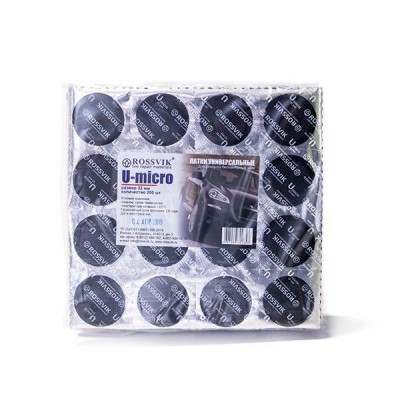 ЛАТКИ УНИВЕР. U MICRO (32), 200 ШТ. ПАКЕТ Rossvik ЛАТКИ УНИВЕР. U MICRO (32), 200 ШТ. ПАКЕТ Rossvik