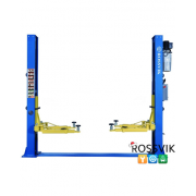 Автоподъемник двухстоечный ROSSVIK T4B г/п 4.0т, 380В. Синий