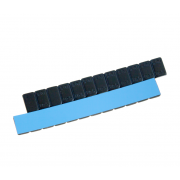 Груза адгезивные FE-071B 12×5 гр (Синий скотч) (Черная эмаль) (100 шт.)