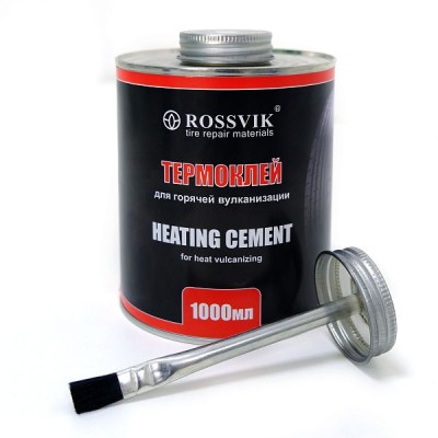Термоклей 1000 мл/1000 гр (банка с кистью) ROSSVIK Термоклей 1000 мл/1000 гр (банка с кистью) ROSSVIK