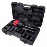 ГРУЗОВОЙ ПНЕВМОГАЙКОВЕРТ C ДЛИННЫМ ВАЛОМ И КОМПЛЕКТОМ УДАРНЫХ ГОЛОВОК ROCK FORCE RF-8091D