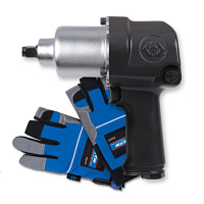 ГАЙКОВЕРТ ПНЕВМАТИЧЕСКИЙ УДАРНЫЙ KING TONY P33411-040E, 1/2", 678 НМ, В КОМПЛЕКТЕ ПЕРЧАТКИ АНТИВИБРАЦИОННЫЕ ГАЙКОВЕРТ ПНЕВМАТИЧЕСКИЙ УДАРНЫЙ KING TONY P33411-040E, 1/2", 678 НМ, В КОМПЛЕКТЕ ПЕРЧАТКИ АНТИВИБРАЦИОННЫЕ