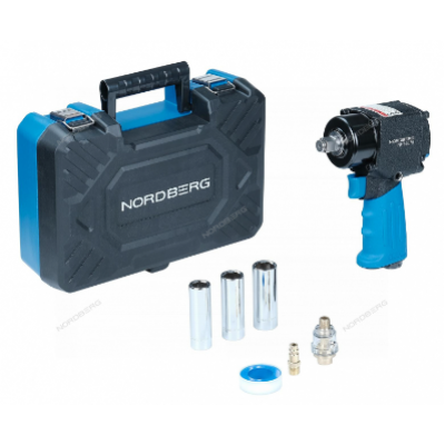 ПНЕВМОГАЙКОВЕРТ NORDBERG NP14075K УДАРНЫЙ УКОРОЧЕННЫЙ, С 3-МЯ ГОЛОВКАМИ В КЕЙСЕ,1/2", 680 НМ ПНЕВМОГАЙКОВЕРТ NORDBERG NP14075K УДАРНЫЙ УКОРОЧЕННЫЙ, С 3-МЯ ГОЛОВКАМИ В КЕЙСЕ,1/2", 680 НМ