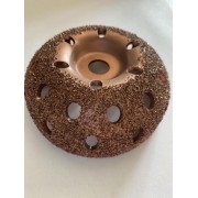 ШЛИФОВАЛЬНАЯ ПОЛУСФЕРА ДЛЯ ПОКРЫШЕК И КАМЕР 102Х38 ММ ЗЕРНО K 18 5954247 Rema TipTop Германия