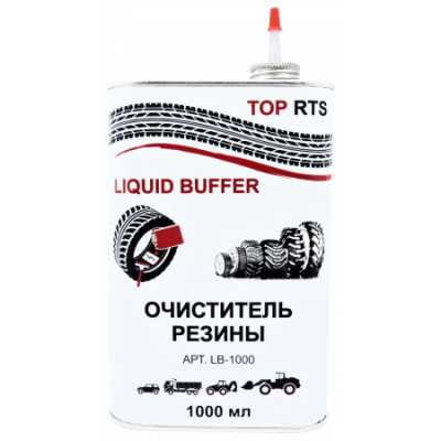 Очиститель резины «TOP RTS LIQUID BUFFER», 1000мл, LB-1000 Очиститель резины «TOP RTS LIQUID BUFFER», 1000мл, LB-1000