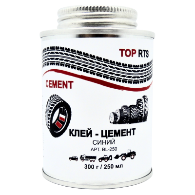 Клей-цемент «TOP RTS CEMENT», синий, 250мл Клей-цемент «TOP RTS CEMENT», синий, 250мл