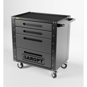 Gt4.grey Тележка инструментальная Garopt 4 ящика СЕРАЯ, Серия "Low-cost"