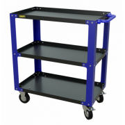 gt3.blue Инструментальная тележка GAROPT, три полки, cерия "No boxes", Синяя