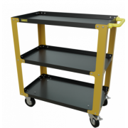 gt3.yell Инструментальная тележка GAROPT, три полки, cерия "No boxes", Желтая