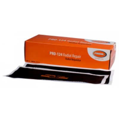 Пластырь радиальный PRO-124 200×80мм, 2 слоя корда (упак. 10 шт) Prema GmBl Пластырь радиальный PRO-124 200×80мм, 2 слоя корда (упак. 10 шт) Prema GmBl
